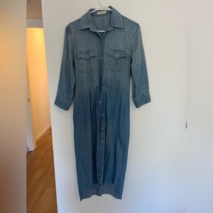 Capulet Denim Shirtdress